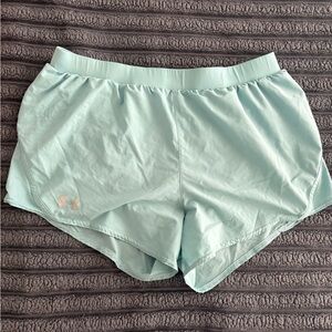 Under Armour Light Blue Athletic Shorts